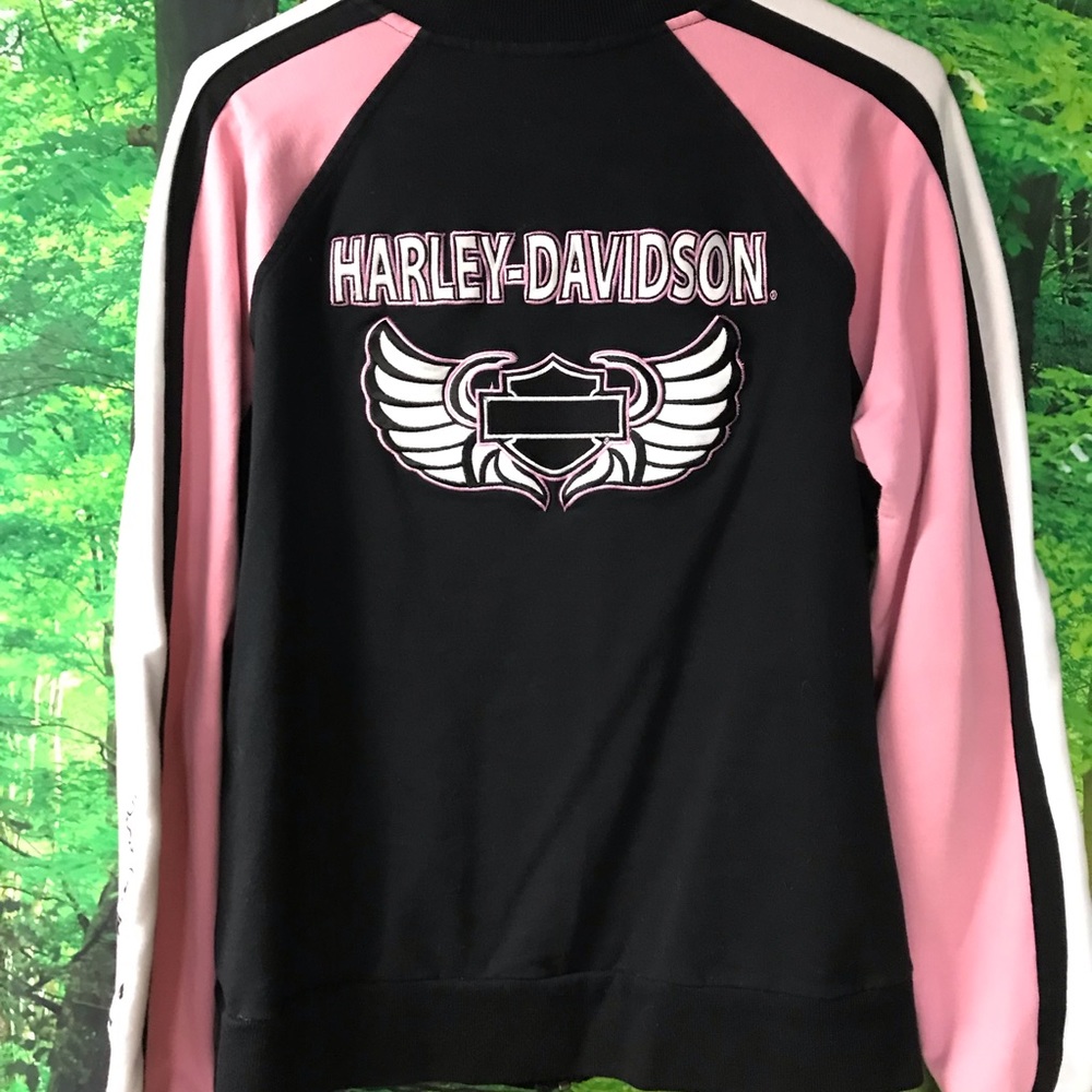 Harley Davidson Pink & Black Jacket. Awesome!!!